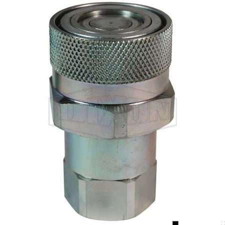 Dixon DQC VEP Female Coupler, 3/8-19 Nominal, Female BSPP, Steel, Domestic 3VEPBF3